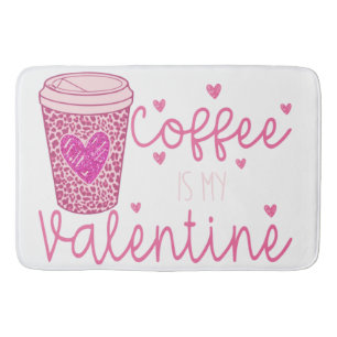Kaffee ist mein Valentiner Tank Top Tote Bag Banda Badematte
