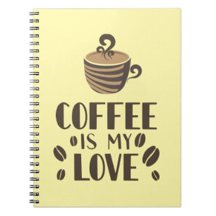 Kaffee ist meine Liebe Notizblock