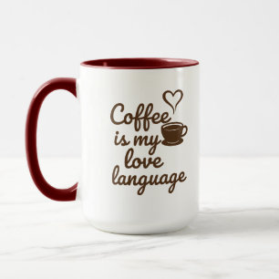 Kaffee ist meine Liebe Premium Tasse