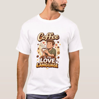 Kaffee ist meine Liebessprache T-Shirt