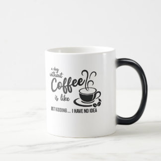 Kaffee ist meine Liebessprache – Zitat für Kaffeel Verwandlungstasse