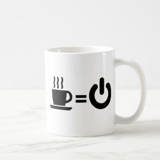 Kaffee ist Power Kaffeetasse