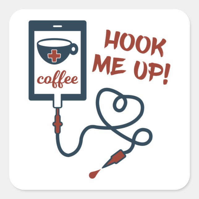 KAFFEE IV SHIRT - Funny Stickers (Vorderseite)