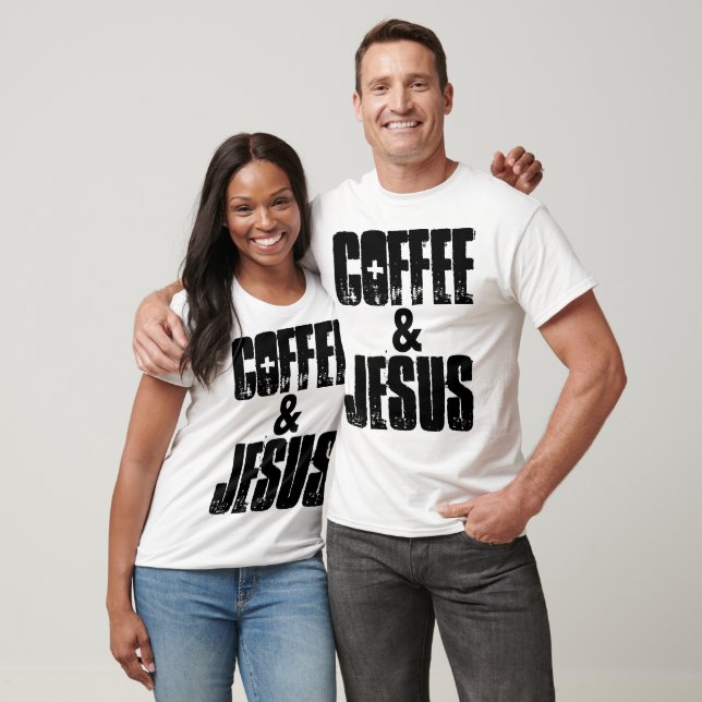 KAFFEE & JESUS, Christliche T - Shirt & Sweatshirt (Unisex)