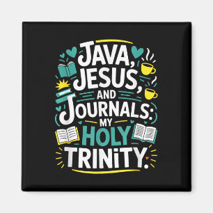 Kaffee Jesus Journal Christlicher Buchliebhaber Magnet