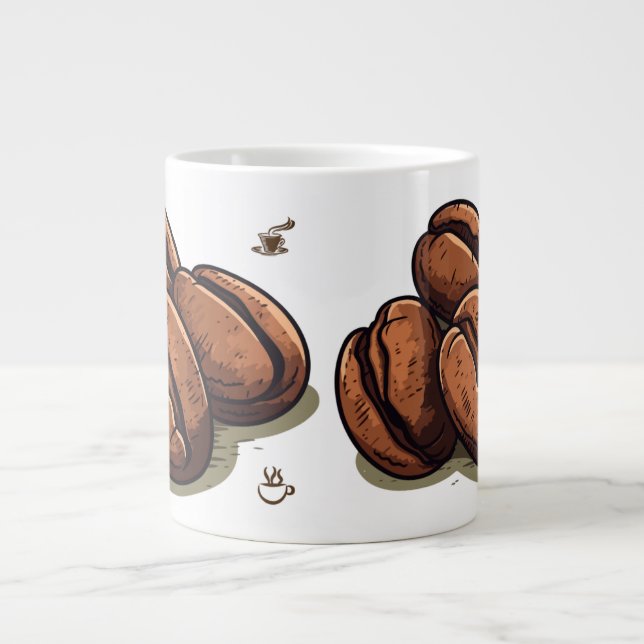 Kaffee Jumbo-Tasse (Vorderseite)