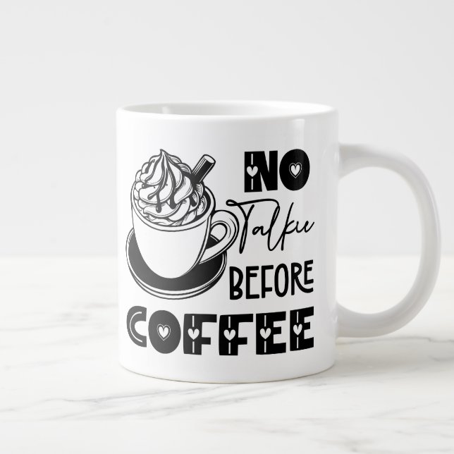 Kaffee  Jumbo-Tasse (Rechts)