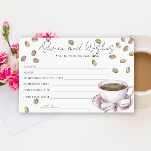 Kaffee-Junggesellinnen-Abschiedparty-Tipps und Wün Briefpapier