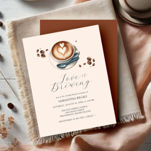Kaffee-Junggesellinnenabschied-Einladungen: Die Li Einladung
