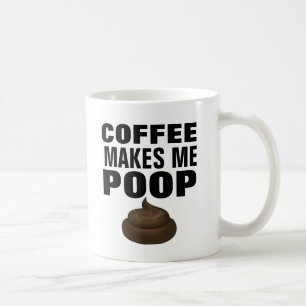 KAFFEE KACKE, lustige Mugs Kaffeetasse