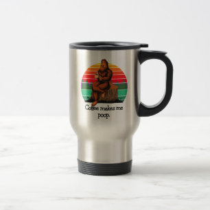 Kaffee Kacke mich Bigfoot Sasquatch Funny 15oz Reisebecher