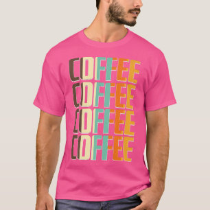 Kaffee Kaffee Kaffee Kaffee Briefpost Lärm Kasten T-Shirt