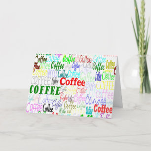 Kaffee Kaffee Kaffee Kaffee! Einladung
