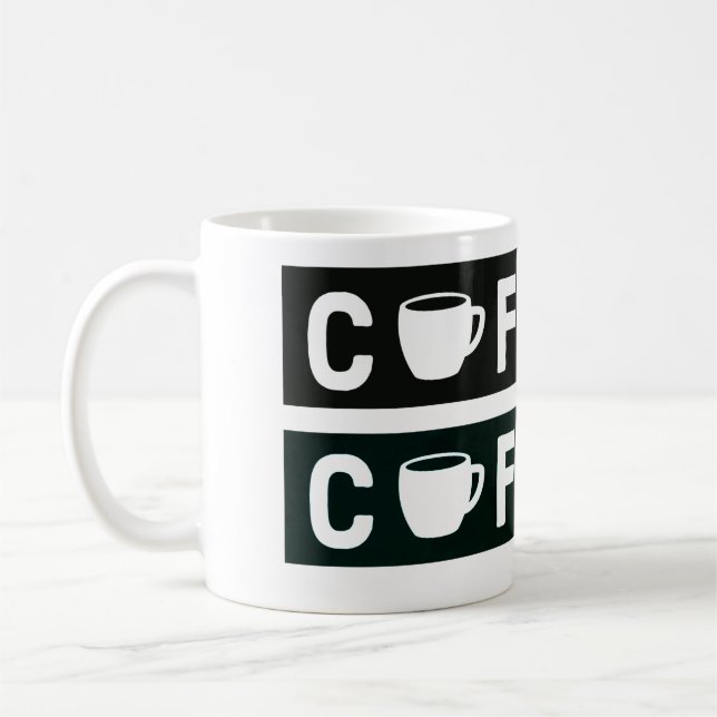 Kaffee Kaffee Kaffee Tasse (Links)
