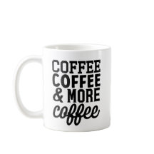 Kaffee, Kaffee und mehr Tasse