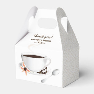 Kaffee-Kaffeebohnen   Hochzeit Danke Geschenkschachtel