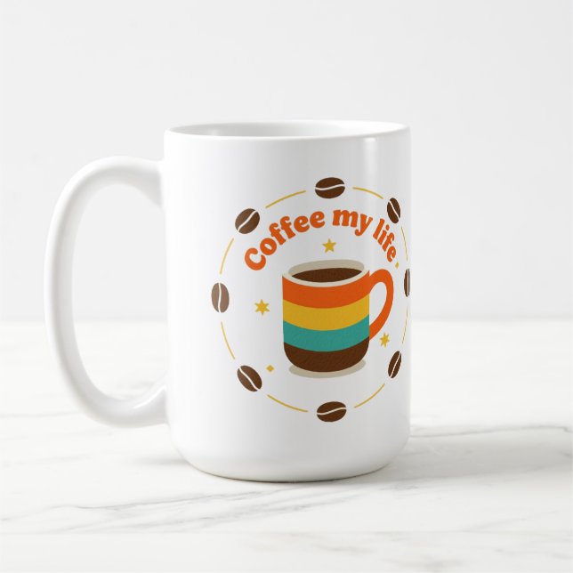 Kaffee Kaffeetasse (Links)