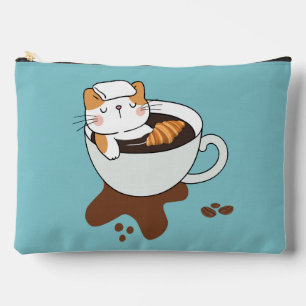 Kaffee Katze Zubehörtasche