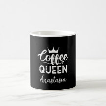 Kaffee Königin verliebt in Kaffee Humor