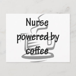 KAFFEE-KRANKENVERSORGUNG POSTKARTE