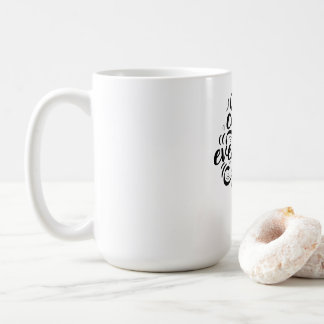 Kaffee Kreativitäts-Motivations-Zitat-Typografie  Kaffeetasse