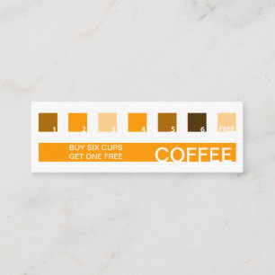 KAFFEE Kundenzufriedenheit Mod Quadrate Treuekarte