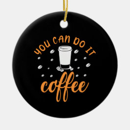 Kaffee-Kunst, die man machen kann Keramik Ornament