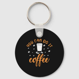 Kaffee-Kunst, die man machen kann Schlüsselanhänger