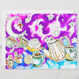 Kaffee-Kunst-Druck
