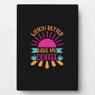 Kaffee-Kunstschinke sollte besser meinen Kaffee ha Fotoplatte
