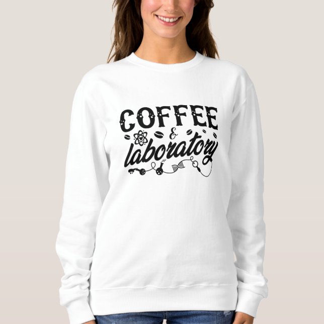 Kaffee & Laboratorium Labrador Technischer Chemike Sweatshirt (Vorderseite)