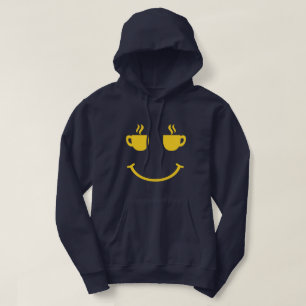 Kaffee-Lächeln Hoodie