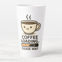 Kaffee lädt - Bitte warten - Lustiger Morgenkaffee