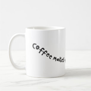 Kaffee lassen mich summen kaffeetasse