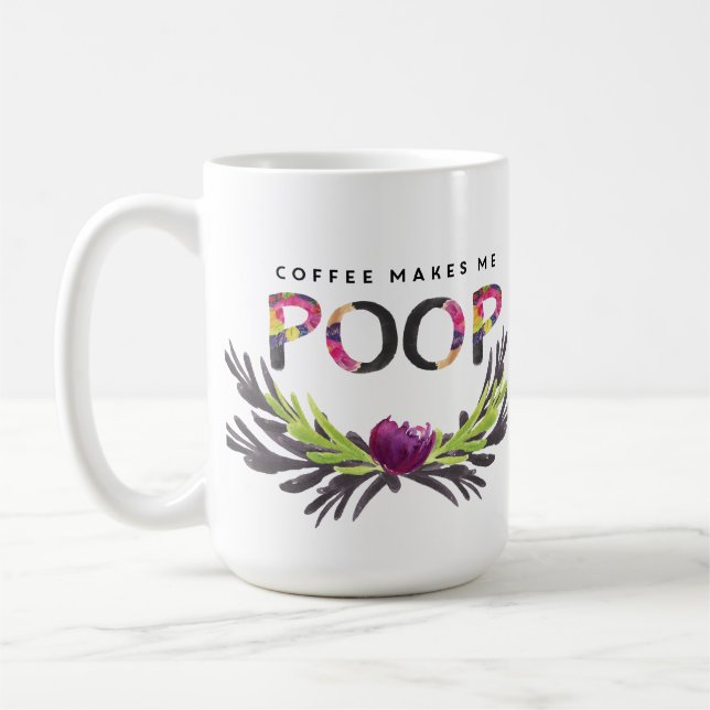 Kaffee lässt mich Tasse kacken (Links)