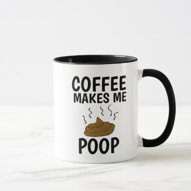 KAFFEE LÄSST MICH TASSEN KACKEN (Rechts)