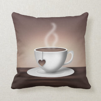Kaffee Latte Akzent-Kissen Kissen