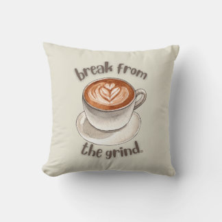 Kaffee Latte BFTG Kissen