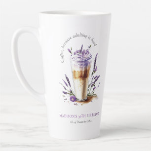 Kaffee Latte Geburtstag Personalisiert Milchtasse