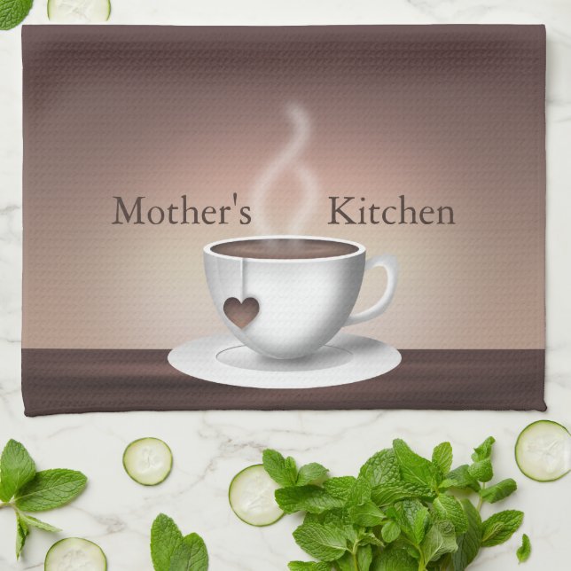 Kaffee Latte Geschirrtücher (Gefaltet)