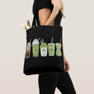 Kaffee Latte Grüner Süß Irischer St. Patrick's Day Tasche
