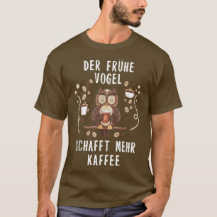 Kaffee Latte Macchiato Espresso Barista Coffeine C T-Shirt