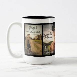 Kaffee-, Latte- oder Teesorten-Tasse Zweifarbige Tasse
