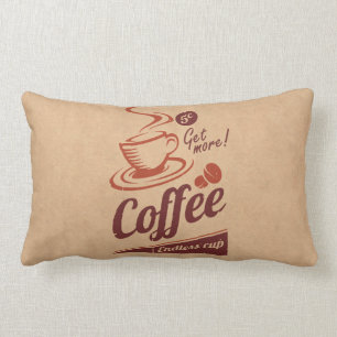 Kaffee Lendenkissen