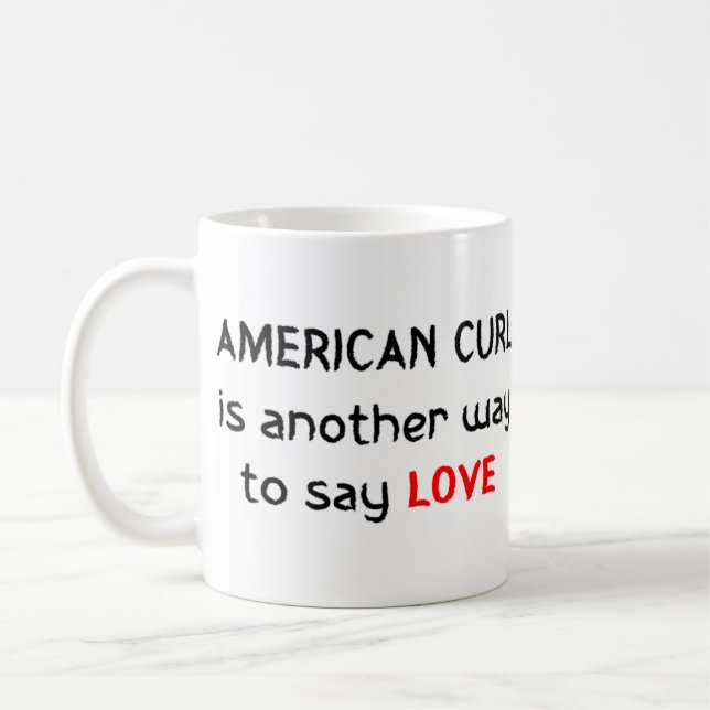 Kaffee-Liebe-Tasse Kaffeetasse (Links)