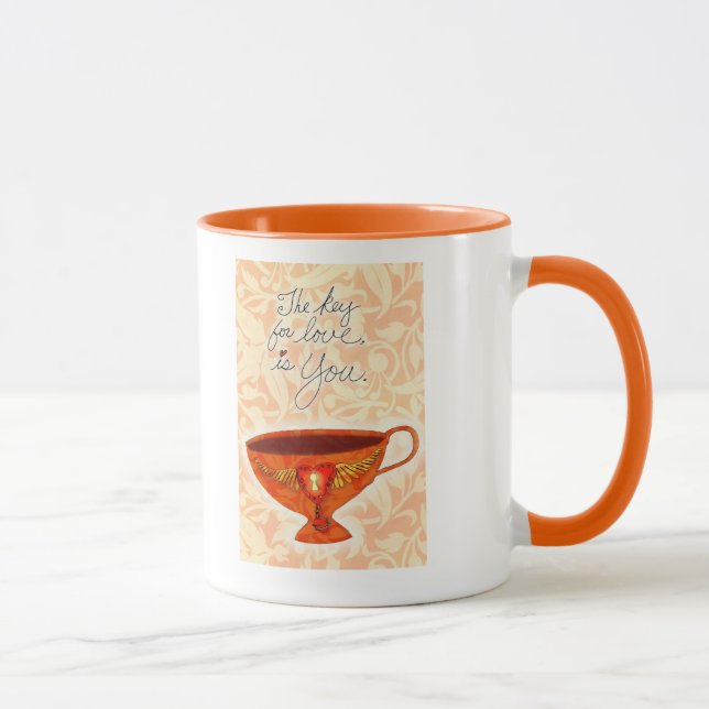 Kaffee-Liebe-Tasse Tasse (Rechts)