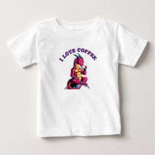 Kaffee-Liebhaber Baby-Body Baby T-shirt