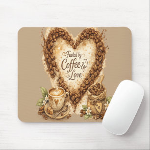 Kaffee Liebhaber Cozy Vintage Mousepad