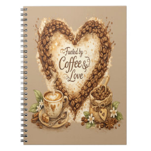 Kaffee Liebhaber Cozy Vintage Notizblock