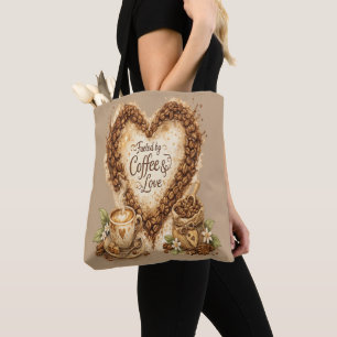 Kaffee Liebhaber Cozy Vintage Tasche